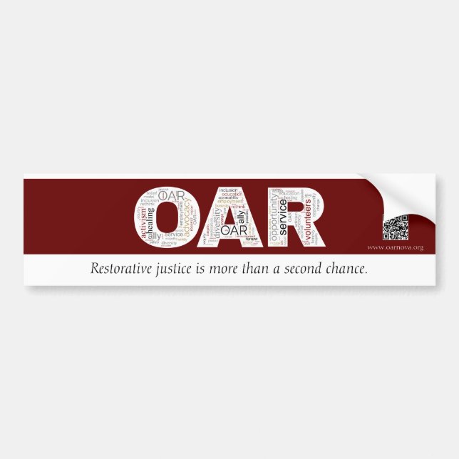 OAR Bumper Sticker (Front)
