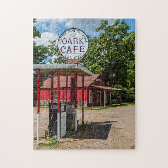 Oark Gas Pumps Jigsaw Puzzle (Vertical)