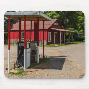 Oark Gas Pumps Mouse Mat
