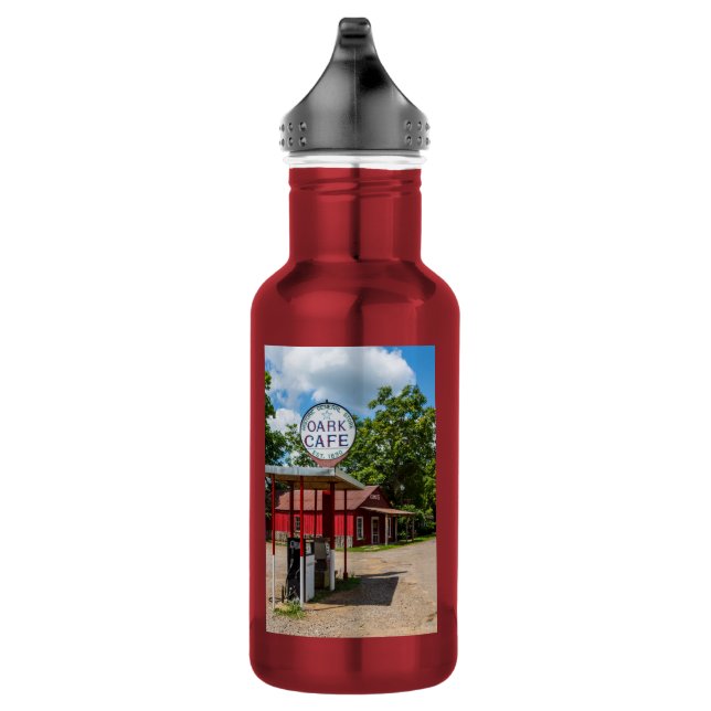 Oark Gas Pumps Stainless Steel Water Bottle (Right)