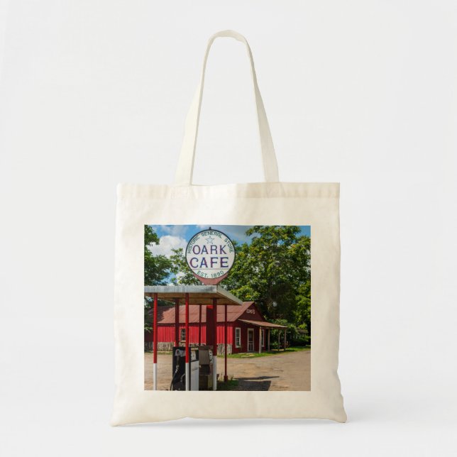 Oark Gas Pumps Tote Bag (Front)