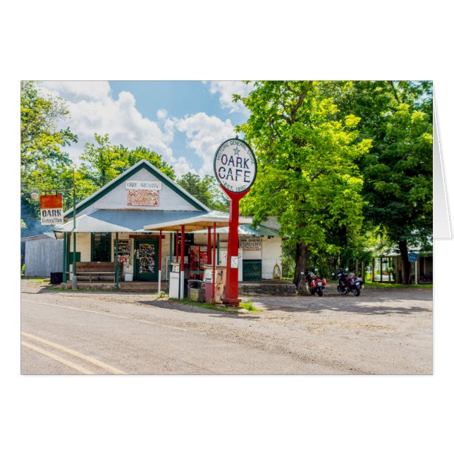 Oark General Store Greeting Card (Front Horizontal)
