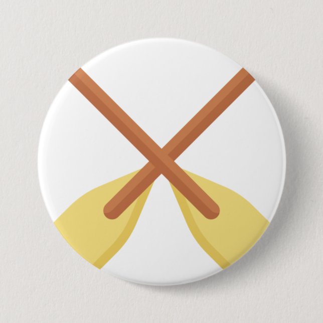 Oars 7.5 Cm Round Badge (Front)