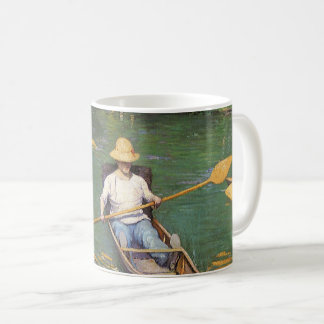Oarsmen by Gustave Caillebotte, Vintage Fine Art Coffee Mug