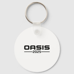 Oasis 2025 Vacation California Ca Vintage Retro So Key Ring