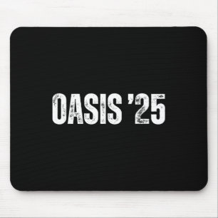 Oasis 25 2025 Vacation California Vintage Retro So Mouse Mat
