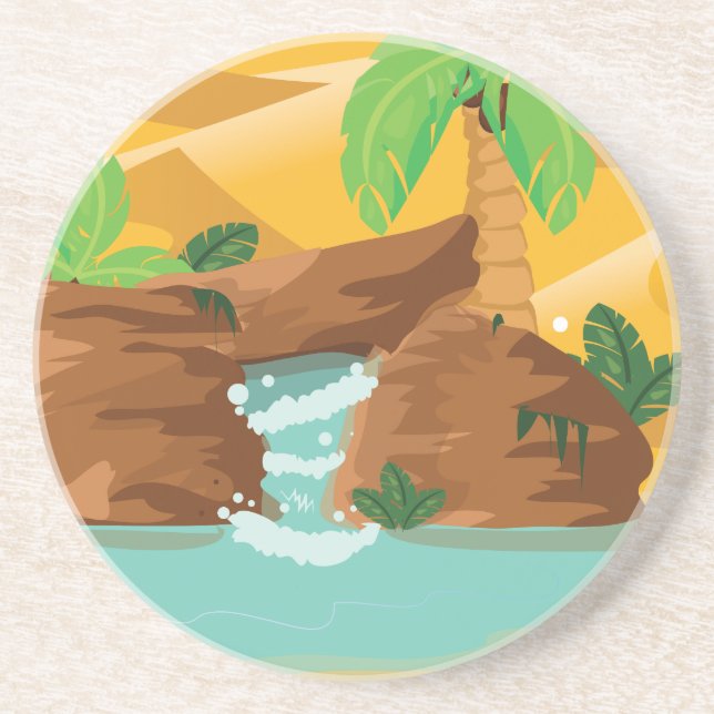 Oasis Coaster (Front)