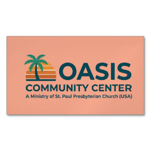 Oasis Community Centre Magnet
