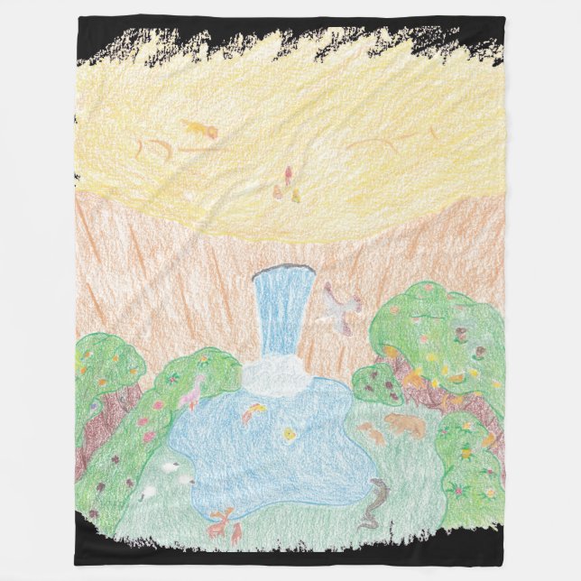 Oasis Fleece Blanket (Front)