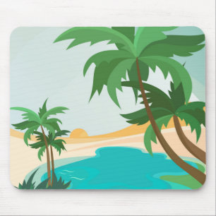 Oasis landscapes mouse mat