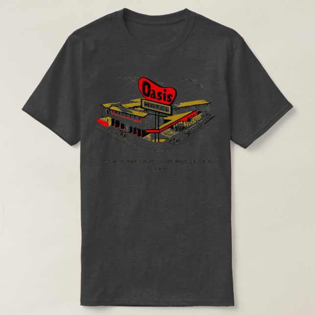 Oasis Motel T-Shirt (Design Front)