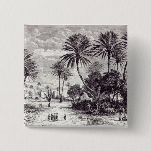 Oasis of Gafsa: Tunis 15 Cm Square Badge