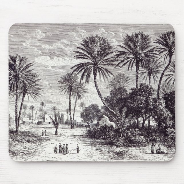 Oasis of Gafsa: Tunis Mouse Mat (Front)