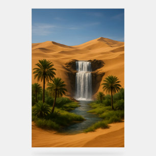 Oasis of Hope Acrylic Sign