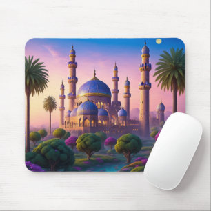 Oasis of the Minaret Castle Mouse Mat