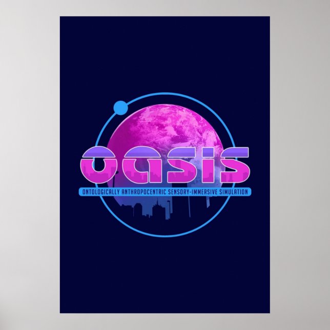 Oasis Ready Player One Poster (Front)