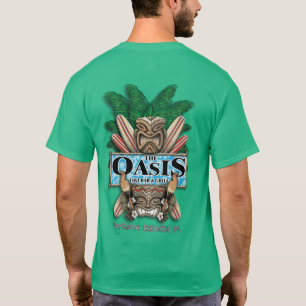 Oasis Tiki Bar And Grill T-Shirt (Colour)