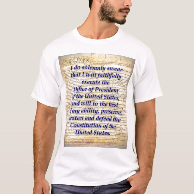 Oath of Office T-Shirt (Front)