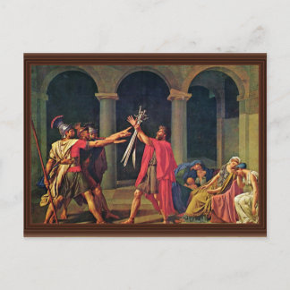 Oath Of The Horatii By David Jacques-Louis (Best Q Postcard