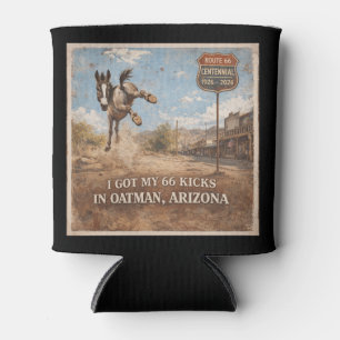 Oatman Arizona Road Trip Insulator Can Cooler