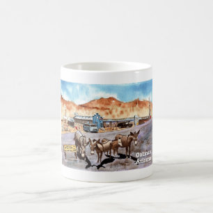 Oatman, Arizona Wild Donkeys Coffee Mug