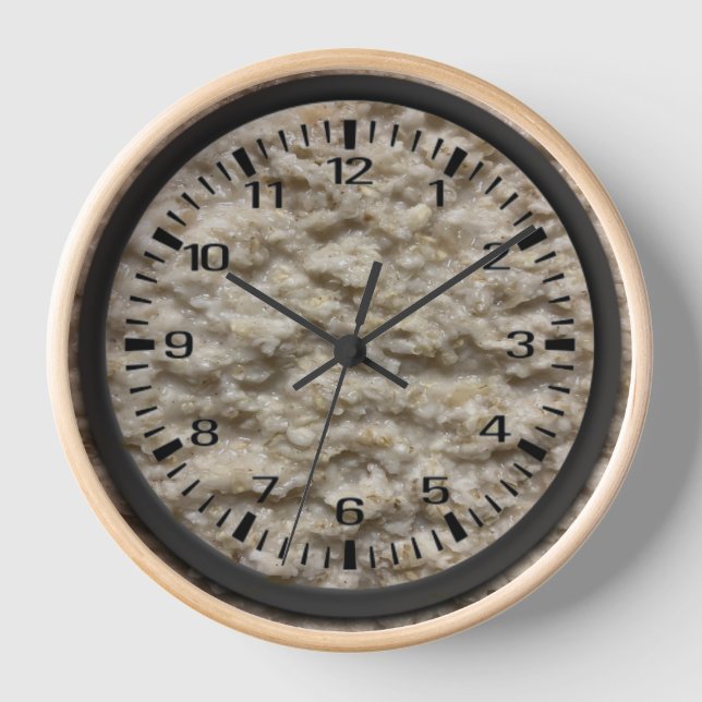 Oatmeal Clock (Front)
