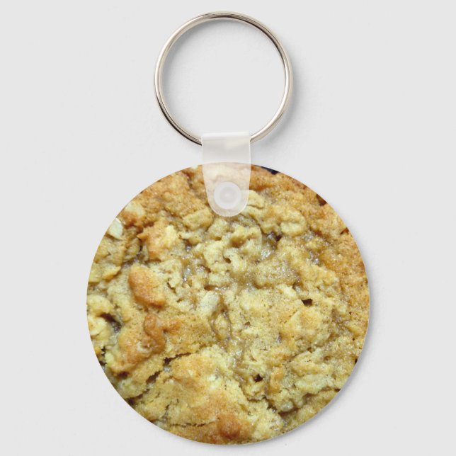 Oatmeal cookie key ring (Front)