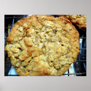 Oatmeal cookie poster