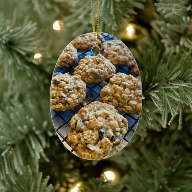 Oatmeal Cookies Ceramic Tree Decoration (Tree)