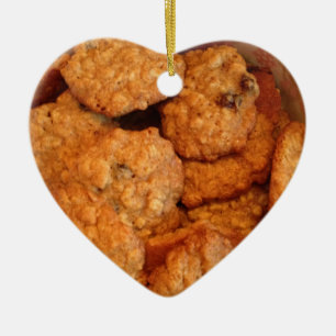 Oatmeal Cookies Ceramic Tree Decoration