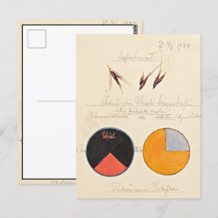 Oats, 1920 by Hilma af Klint Postcard