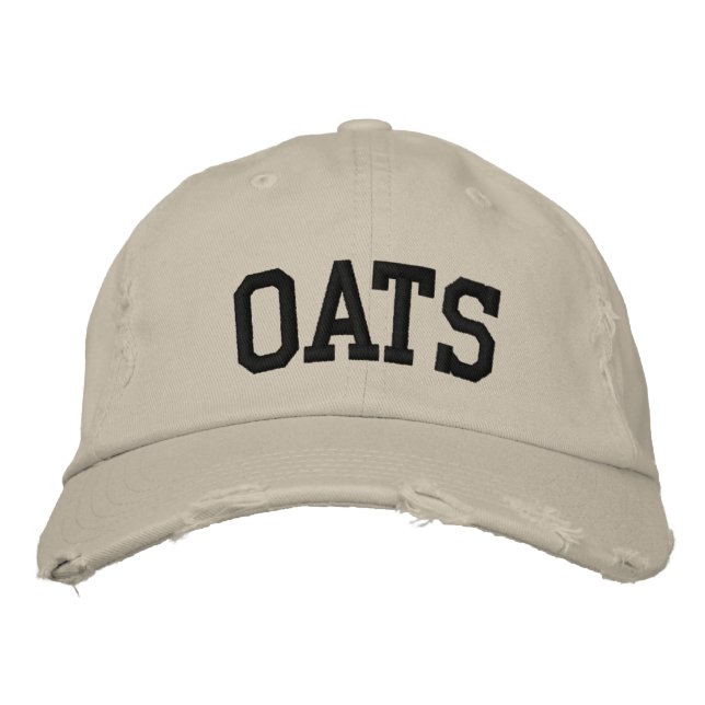 Oats Embroidered Hat (Front)