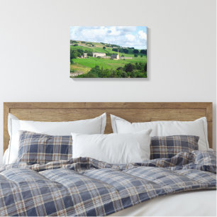 Oats Royd Mill - Historic Yorkshire Landscape Canvas Print
