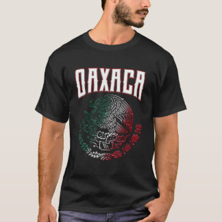 Oaxaca Con El áGuila Mexicana SãMbolo Patrio T-Shirt