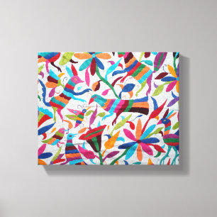 Oaxaca Mexico Mexican Mayan Hispanic Ethnic Boho Canvas Print