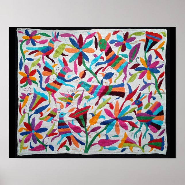 Oaxaca Mexico Mexican Mayan Hispanic Ethnic Boho Poster (Front)