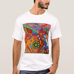 Oaxaca Mexico Mexican Mayan Tribal Art Boho Travel T-Shirt