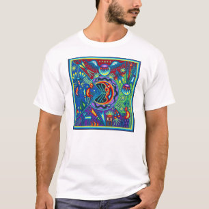 Oaxaca Mexico Mexican Mayan Tribal Art Boho Travel T-Shirt
