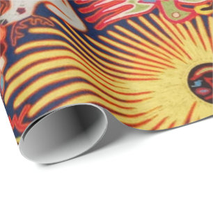 Oaxaca Mexico Mexican Mayan Tribal Art Boho Travel Wrapping Paper