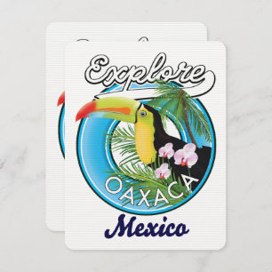 Oaxaca Mexico travel logo