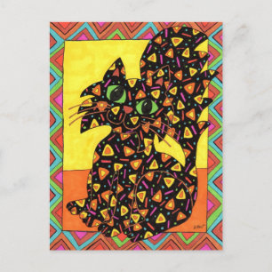 Oaxacan Cat Postcard