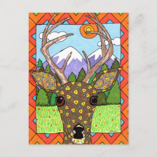 Oaxacan Deer Postcard