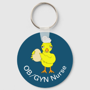 OB/GYN Nurse Key Ring