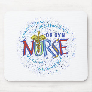Ob Gyn Nurse Motto Mouse Mat