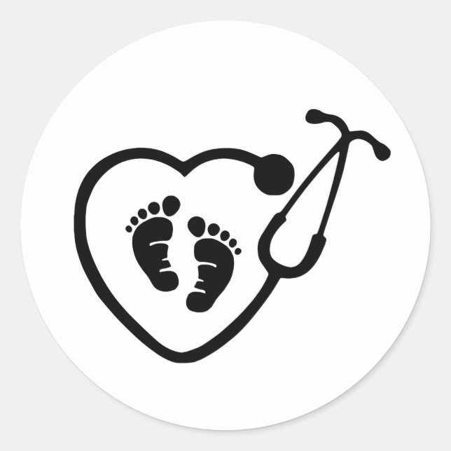 OB Nurse Doctor Stickers (Front)