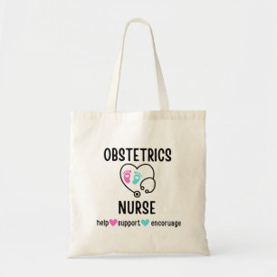 OB Nurse Gift Obstetrics Nurse Obstetrical Nursing Tote Bag