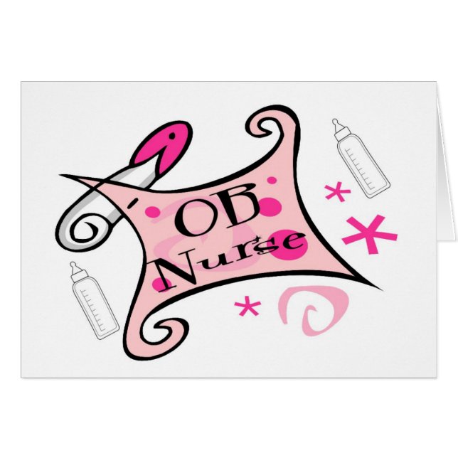 OB nurse (obstetrics) Nursing (Front Horizontal)