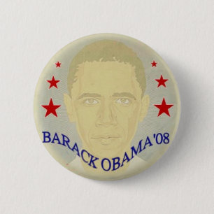Obama '08 Button