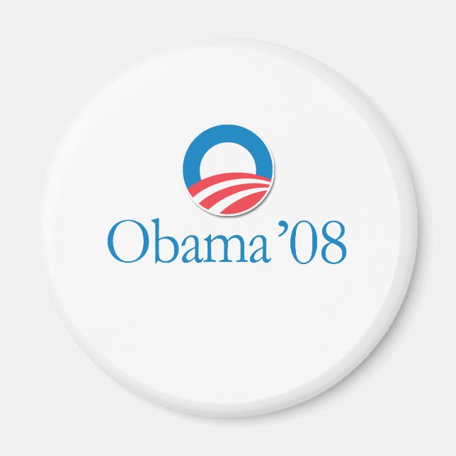 Obama '08 magnet (Front)