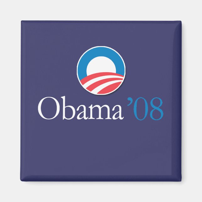Obama '08 magnet (Front)